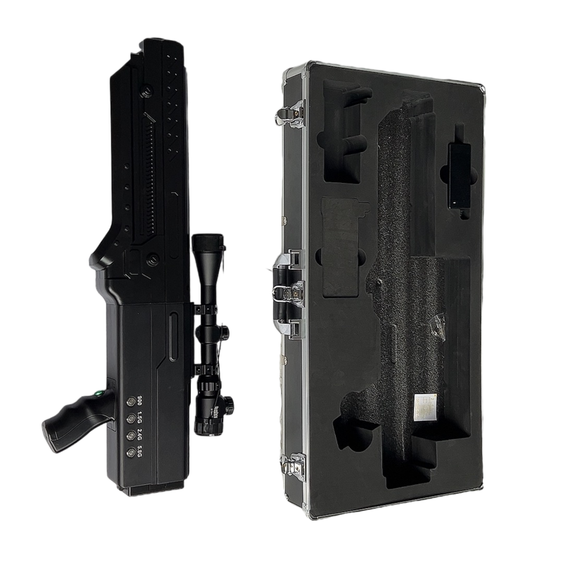  翠屏手持便携式枪型低空防御反制四通道A型